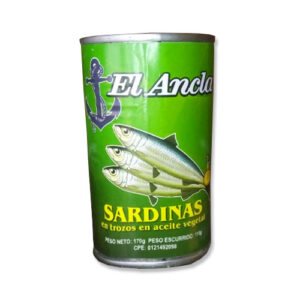 Sardinas en aceite El Ancla (170gr)