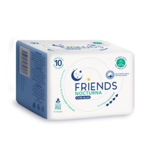 Toallas sanitarias Friends nocturnas (10u)