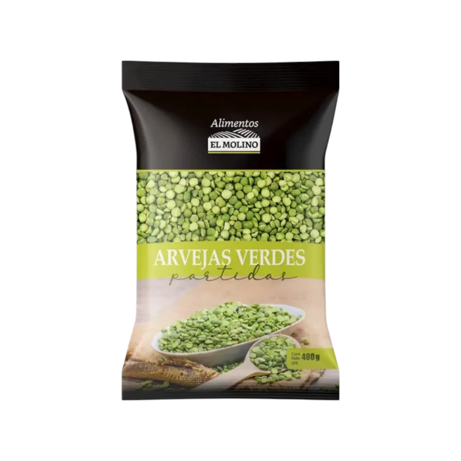 Arvejas verdes El molino (400gr)