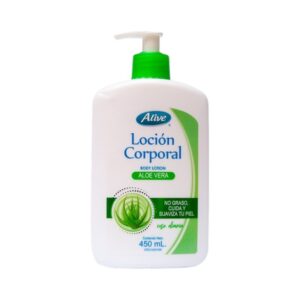 Crema humectante Alive Aloe vera (450gr)