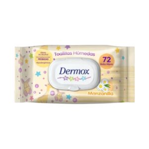 Toallas humedas Dermox manzanilla (72u)