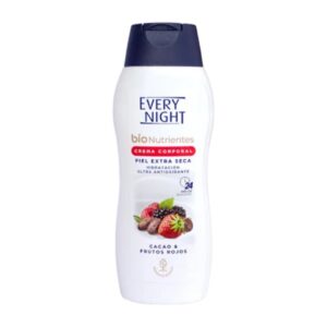 Crema corporal Every Night extra seca cacao y frutos rojos (365ml)