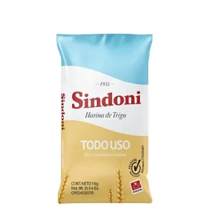 Harina de trigo todo uso sindoni (900gr)